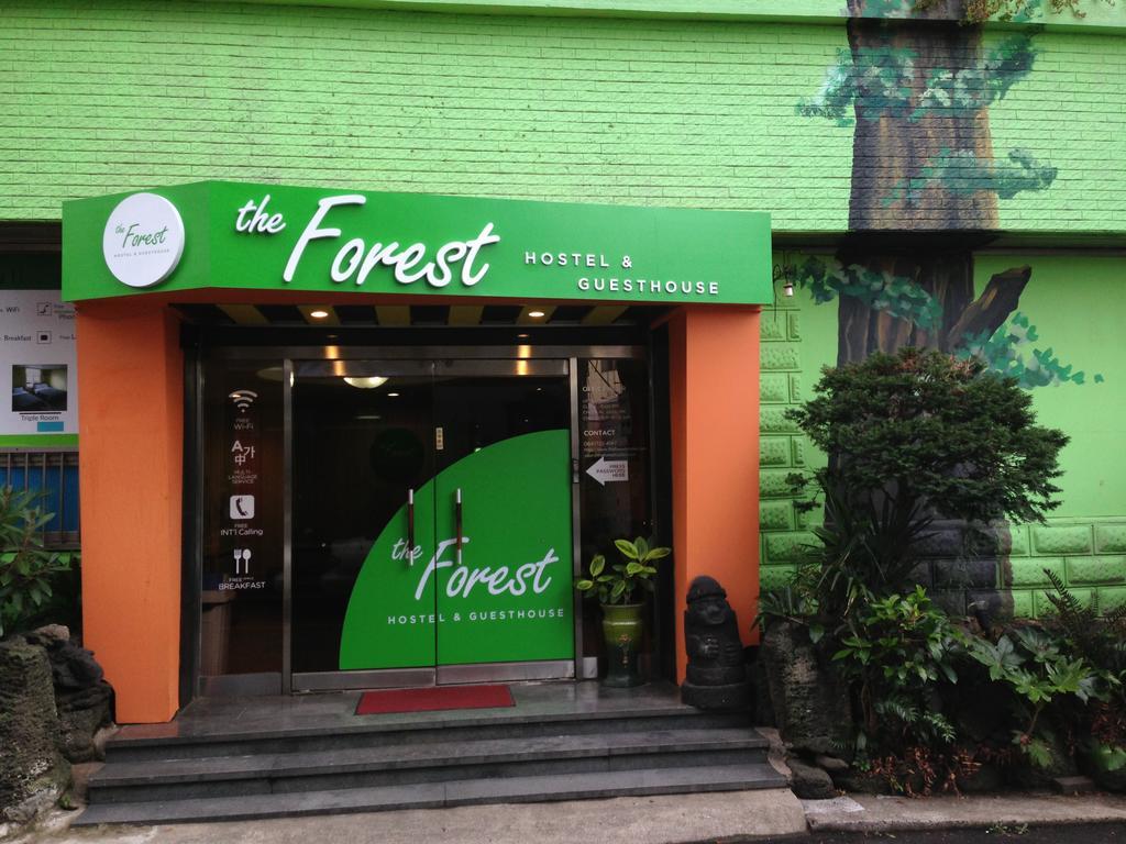 The Forest Hostel Jeju Exterior foto